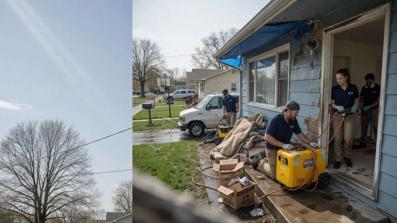 Basement Flood Cleanup in Bristow, IA near me